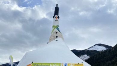 Photo of В Австрии слепили самого большого 

снеговика в мире